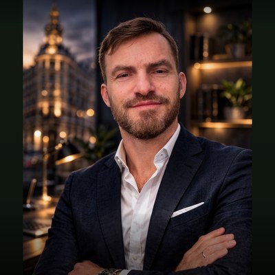 Noam Landman, author of The Beauty Sales Secrets and creator of the MIRROR Method